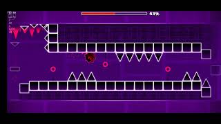 Cycles 100% normal mode by robtop walkthrough level is silent gd harder 9⭐ (All coins)