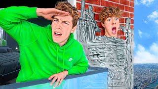 EXTREME DUCT TAPE HIDE AND SEEK!!
