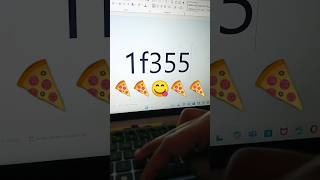 #sigma  Pizza in ms word symbol shortcut key #shorts #sigmaboy #pizza