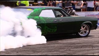 ARMYGEDDON Blown Burnout LTD at Summernats 25