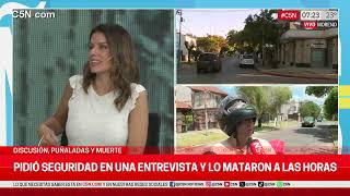 DISCUSIÓN, PUÑALADAS y MUERTE: PIDIÓ SEGURIDAD en una ENTREVISTA y lo ASESINARON a las POCAS HORAS