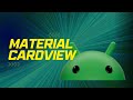 android studio tutorial -  cardview material design
