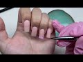 short easy winter polygel nails❄️ beginner friendly nail art u0026 winter nail design nail tutorial