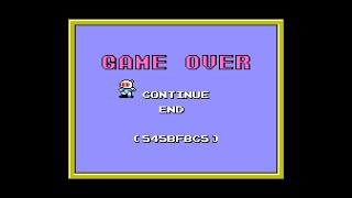 Bomberman 2 - Continue and Game Over Screen (NES/FC) (4K)