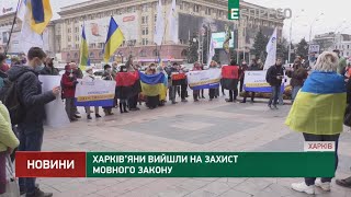 Харків’яни вийшли на захист мовного закону