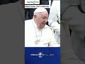 Paus Franciscus  Misi Kemanusiaan dan Persaudaraan di Indonesia #shorts