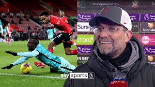 "Other teams will get a penalty for it" | Jurgen Klopp reacts to Liverpool's defeat to Southampton