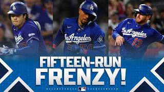 Dodgers score 15 RUNS during the Freeway Series! 🤯🔥 (Ft. Ohtani, Betts, and more!)