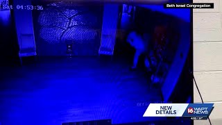 Synagogue arson suspect appears in court
