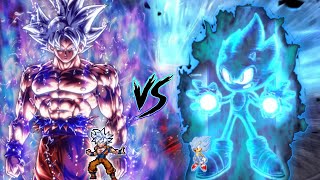 Goku Blizzard V3 OP(New) VS Sonic Chaos V4 JVL OP(All Form) in Jump Force Mugen