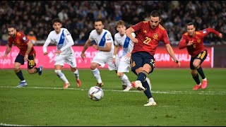 Greece 0:1 Spain | World Cup | All goals and highlights | 11.11.2021