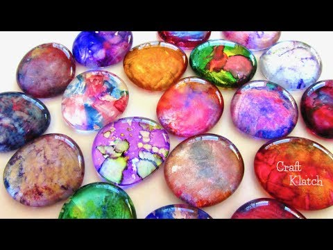 DIY Alcohol Ink Pendants | Jewelry Craft Tutorial | Craft Klatch DIY Alcohol Ink Pendants | Jewelry Craft Tutorial | Craft Klatch
