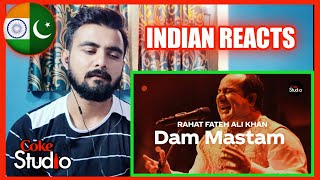 INDIAN REACTION ON Dam Mastam | Coke Studio 12 | Rahat Fateh Ali Khan