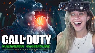 FIRST TIME PLAYING COD 4 CAMPAIGN! (Modern Warfare Remastered Campaign Playthrough)