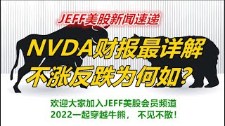 02/16 JEFF美股新闻速递 - 英伟达财报最详解，股价不涨反跌为何如？