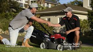 Honda's new Commercial HRU196 Buffalo Pro Mower