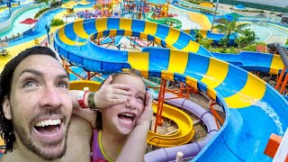 2 DAYS iN A WATER PARK!! Family Vacation to the Ultimate wave pool and indoor slides with Niko!