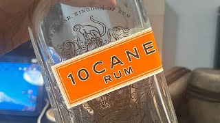 Rum Advent Calendar 2024 Day 1: 10 Cane Rum, Trinidad 🇹🇹, 40% abv. LVMH Luxury Rum