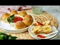 Flower Cheese Bread / خبز الزهور المحشي بالجبنة - CookingWithAlia - Episode 925