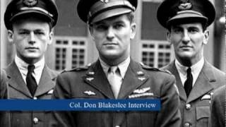 Colonel Don Blakeslee - RCAF Volunteer Part 1.avi