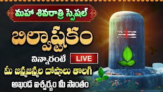 LIVE: మహా శివరాత్రి స్పెషల్ బిల్వాష్టకం వింటే ఐశ్వర్యం మీ సొంతం | Bilvashtakam | Maha Shivaratri