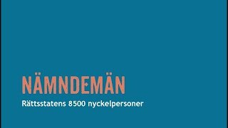 Nämndemän - Rättsstatens 8500 nyckelpersoner