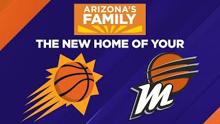 Arizona's Family is the new TV home for Phoenix Suns, Mercury