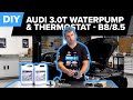 Audi B8/B8.5 S4 - 3.0T - Water pump and Thermostat Replacement DIY(S4, S5, SQ5, and More!)