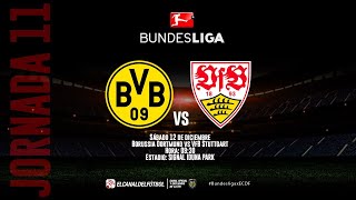 Partido Completo: Borussia Dortmund vs VfB Stuttgart | Jornada 11 | Bundesliga