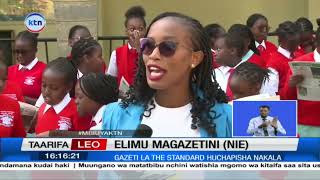 Shirika la Standard laendeleza mpango wake wa elimu magazetini katika shule ya Loreto Convent