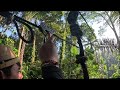 Swinging & Zip-lining at the Tegalalong Rice Field in Bali, Indonesia