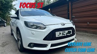 FORD FOCUS ST COOLANT & CLUTCH LEAK FIX.