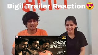 Bigil - Official trailer | Thalapathy Vijay | Nayanthara | Reaction