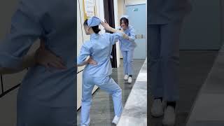 给小岳拍一个 #shortsvideo #dance #nurses #护士跳舞