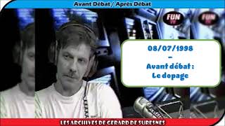 08/07/1998 - Avant Débat : le Dopage