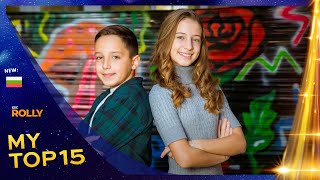 Junior Eurovision 2021 | My Top 15 - NEW: 🇧🇬