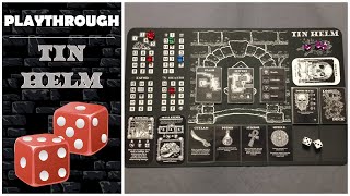 Tin Helm: Mint Tin Dungeon Crawler - Tutorial and Playthrough