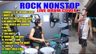 NONSTOP ROCK COLLECTION DRUM COVER