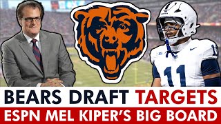 Chicago Bears Draft Targets From ESPN Mel Kiper’s 2025 NFL Draft Big Board