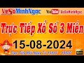 Xổ Số Minh Ngọc, Trực Tiếp Xổ Số Ngày 15/08/2024: KQXS Miền Nam XSMN, Miền Trung XSMT, Miền Bắc XSMB