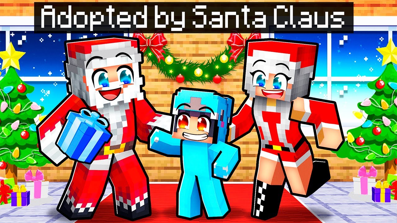 Adopted By Santa In Minecraft Youtube