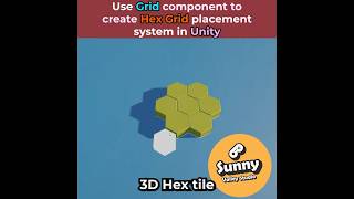 Hex grid Placement system in 60 sec - Unity tip!