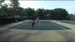 #19 Set 2 Singles Tennis | NTRP 3.0 vs NTRP 3.5 | 2021-07-27