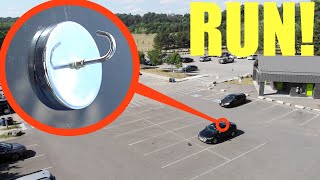 if you ever see this on your car throw it away and RUN! (it's a tracker & you are being followed)