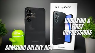 Samsung Galaxy A54 5G Unboxing and First Impressions