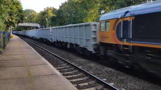 GBRF 66772 with New 'Ermewa' (70)5500's @ Reading West