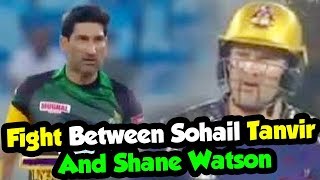 Fight Between Sohail Tanvir & Shane Watson | Fight In Cricket | PSL 2018| Mul Vs Quetta | M1F1