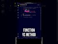😎 Most Asked Interview Question: Function vs Objects in JavaScript #shorts #javascript #programming