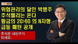 [대장주발굴의달인박병주](20.8.20)위험관리의 달인 박병주 메니저 전략  추석랠리는 온다  황금의 20 60 N자형 급등패턴공개