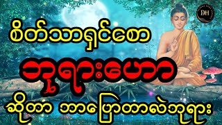 စိတ်သာရှင်စော....ဘုရားဟော